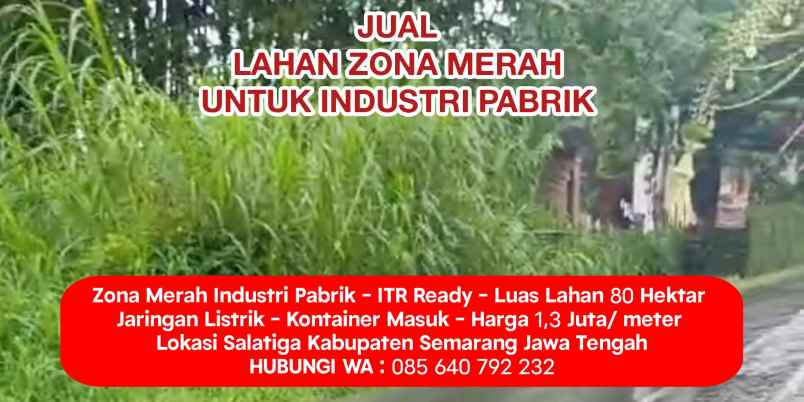 dijual tanah salatiga