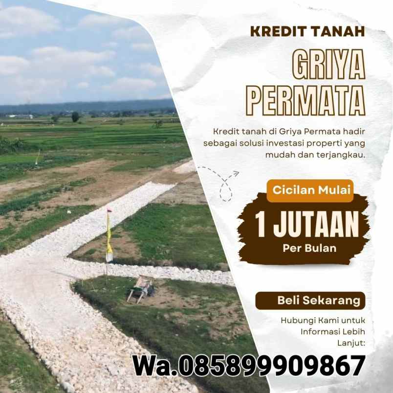 dijual tanah sukamanah