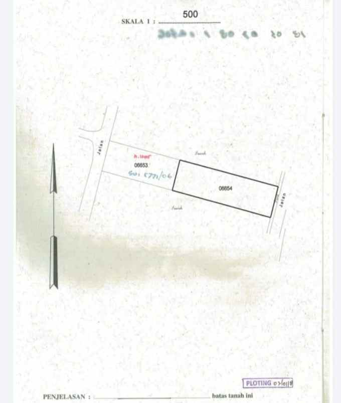 dijual tanah wahid hasyim