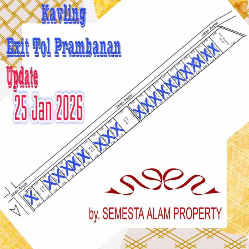 dijual tanah wonoboyo