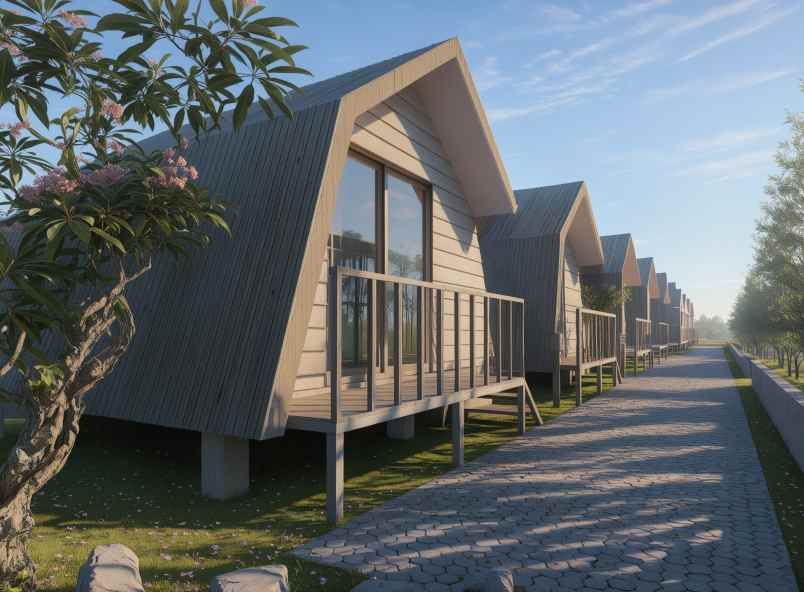 dijual villa glamping