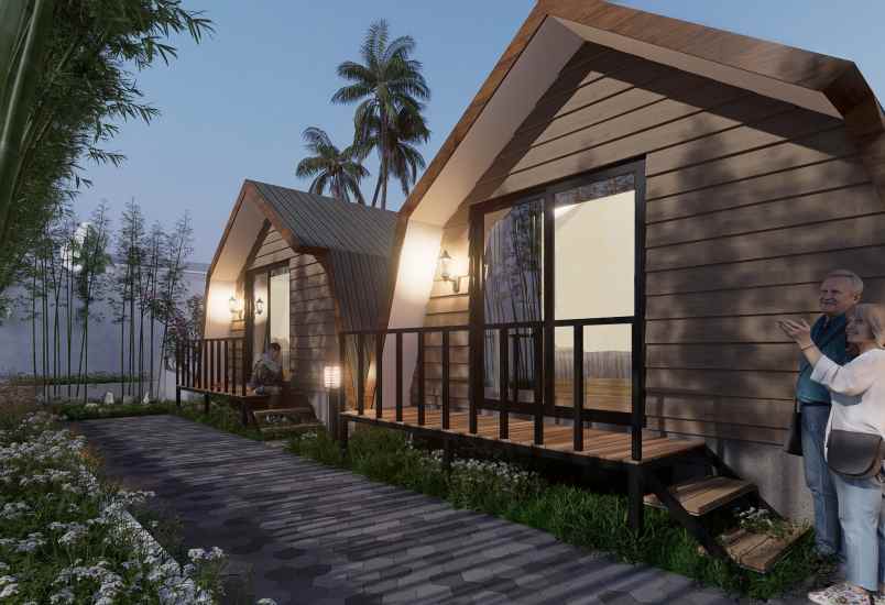 dijual villa glamping
