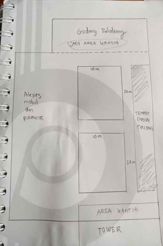 disewakan ruko gudang kantor bintaro permai raya