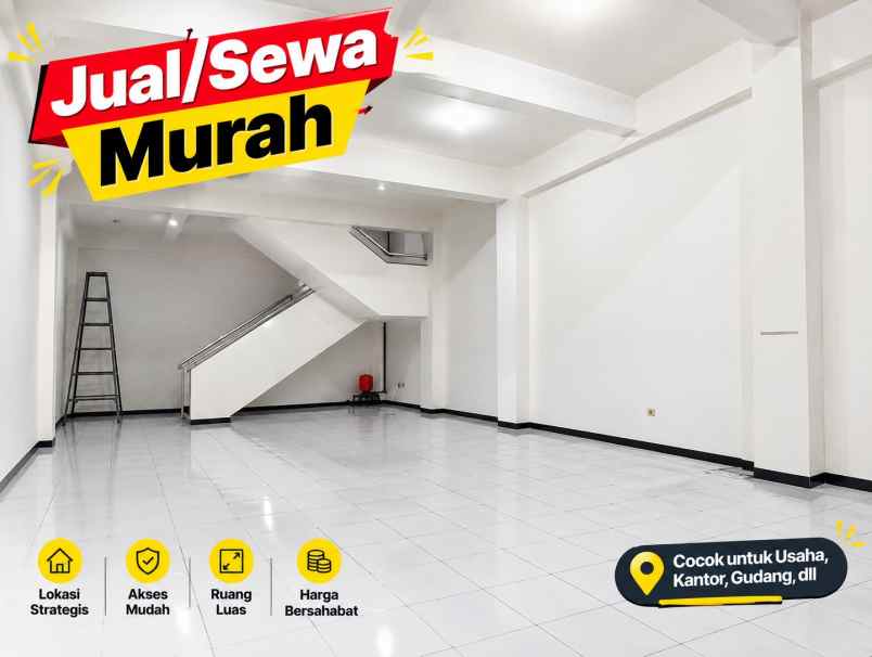 disewakan ruko gudang kantor jalan kenjeran surabaya timur