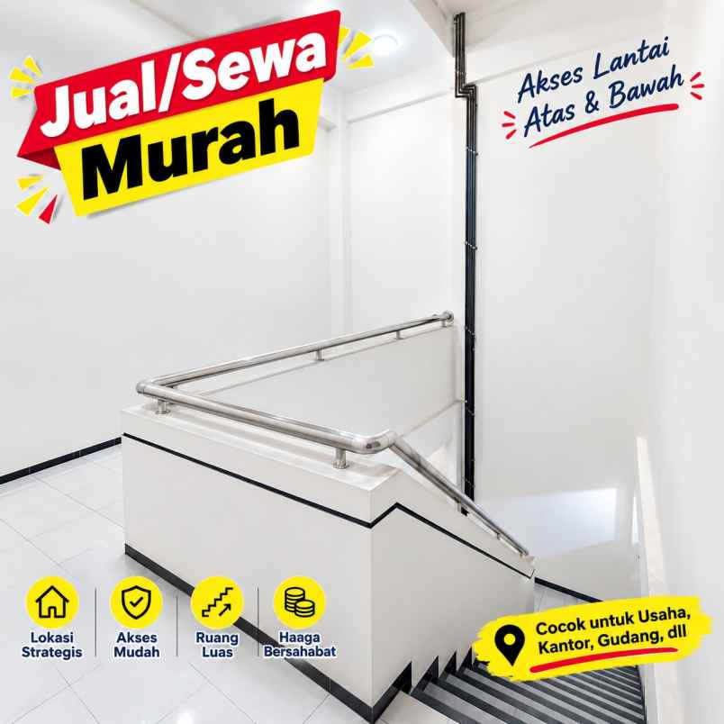 disewakan ruko gudang kantor jalan kenjeran surabaya timur
