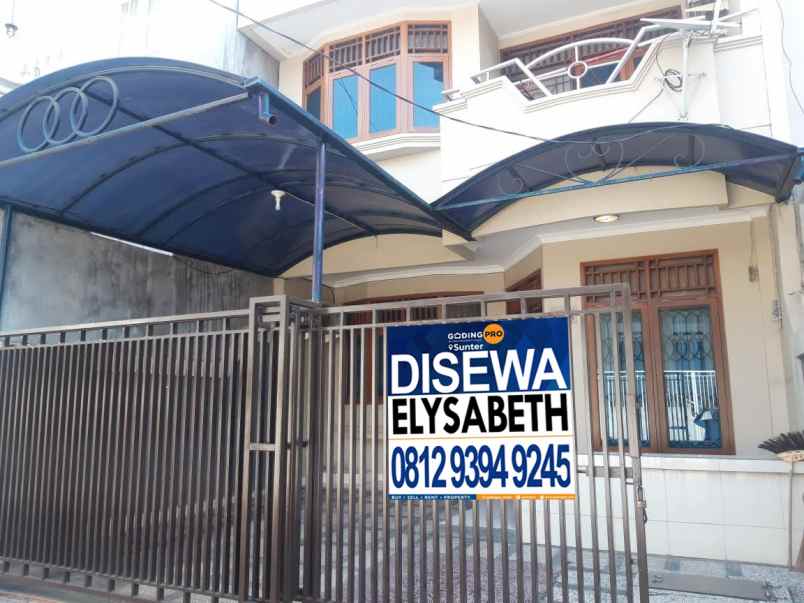 disewakan rumah bangun cipta sarana