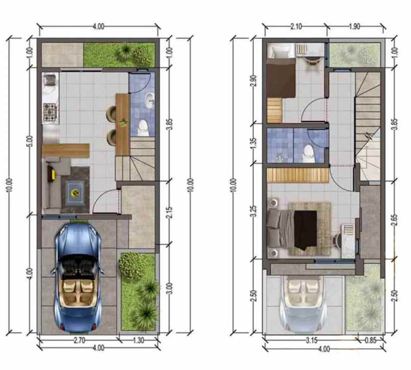 disewakan rumah cluster kana hi harapan