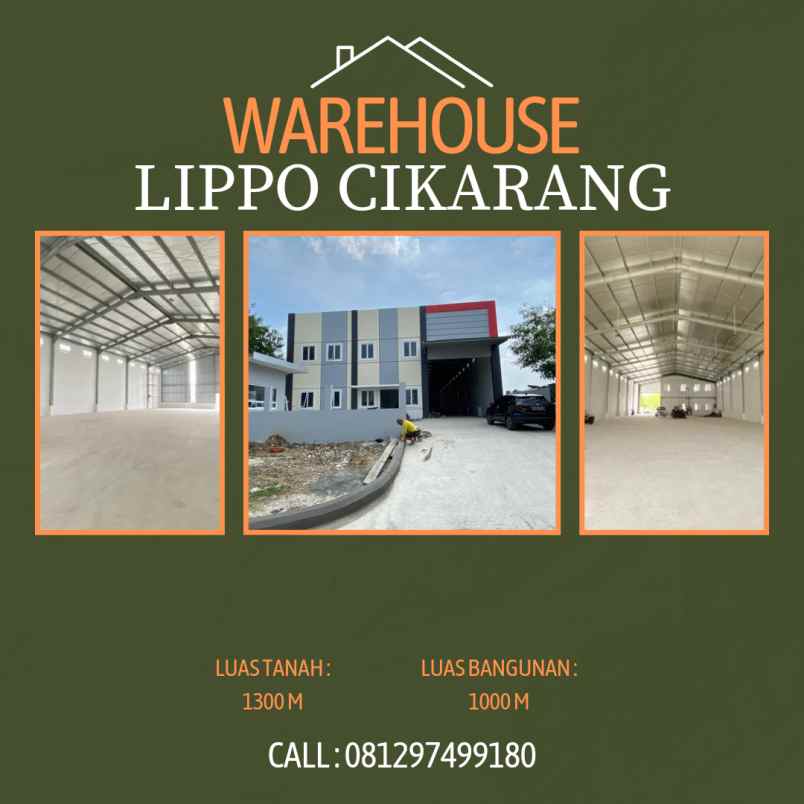 gudang baru delta commercial park lippo cikarang