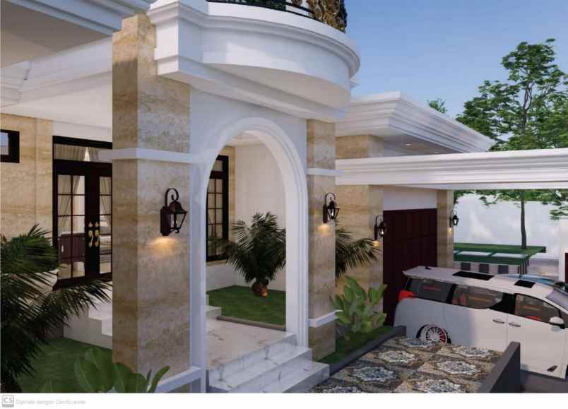 hanya 1 unit rumah mewah di katulampa kota bogor