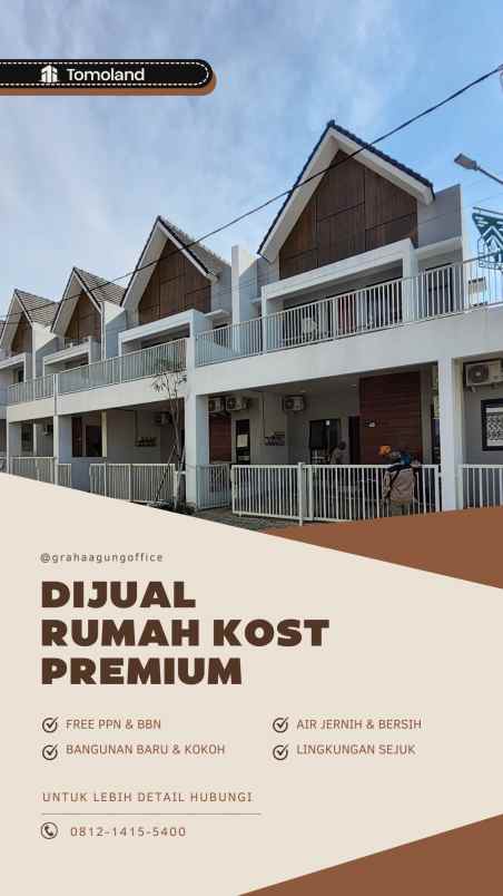 hub jual rumah kost malang akses transportasi umum mud