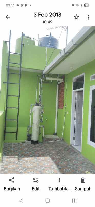 jual rumah 2 lantai di perum gsi 290jt nego
