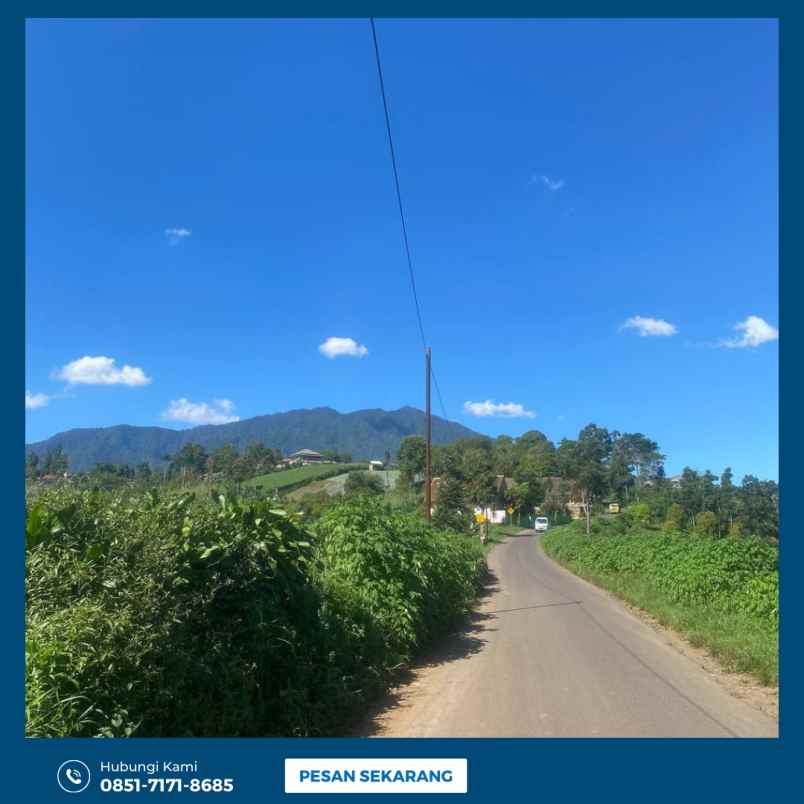 jual tanah di ciwidey bandung