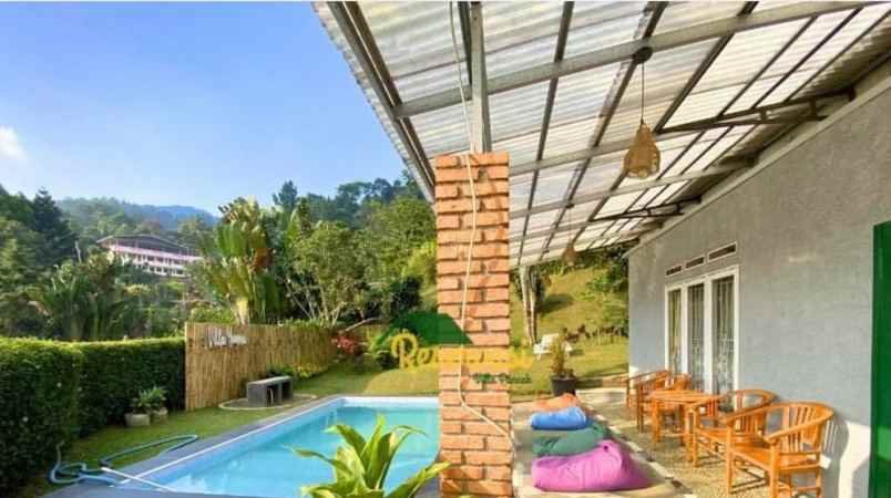jual villa sudah renov di tugu utara puncak kab bogor