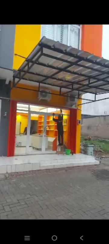 ruko dua lantai ramai strategis benda baru pamulang