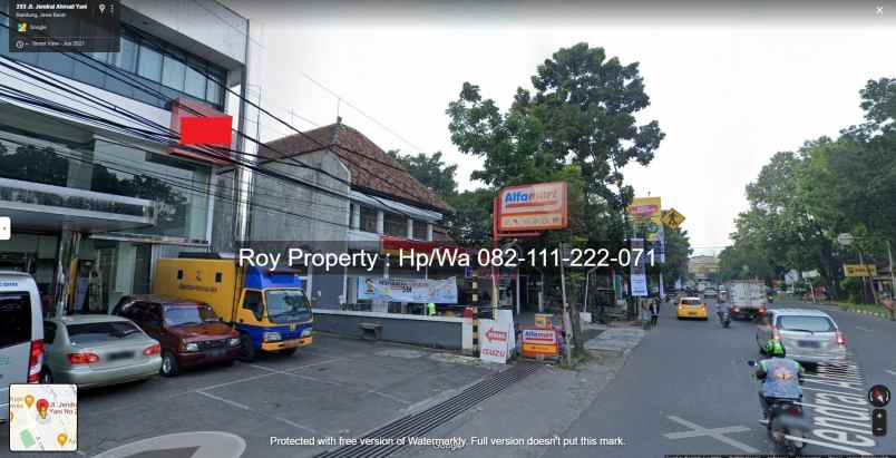 ruko gudang kantor jl jendral ahmad yani