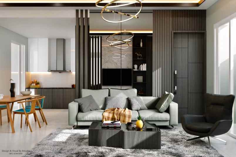 rumah 2 lantai modern di pekanbaru