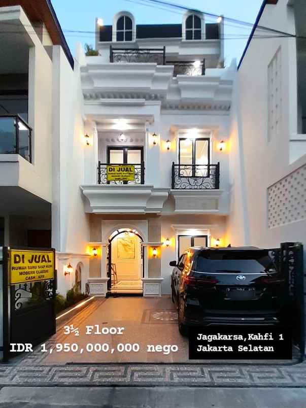 rumah 3 5 lantai rooftop at kahfi 1 jagakarsa jaksel