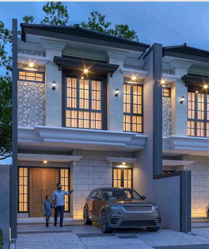 rumah baru gress type american clasic babatan pantai