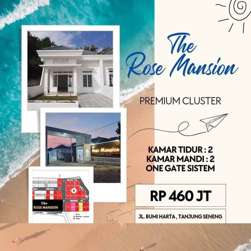 rumah cluster tanjung senang murah