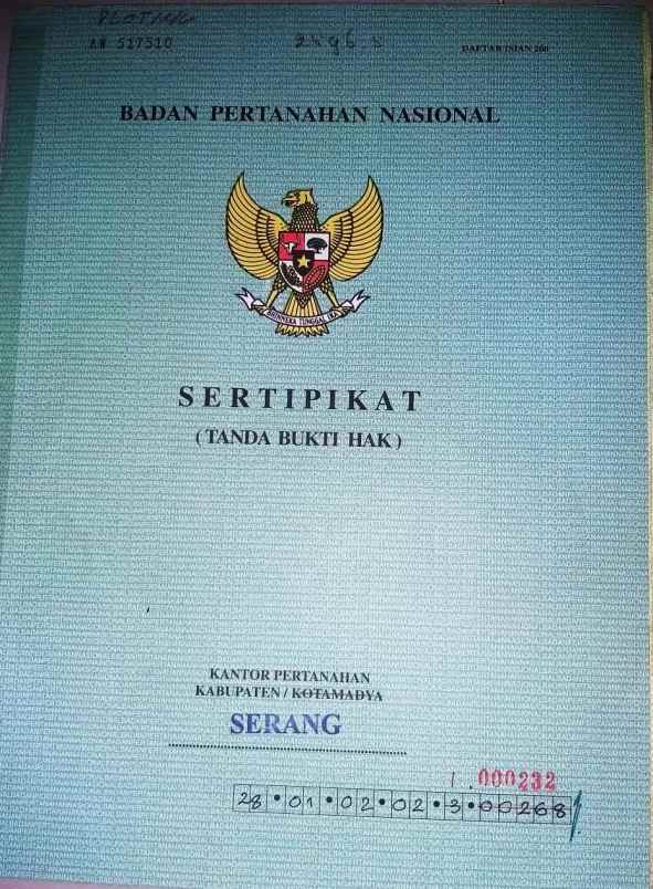 rumah dijual di komplek citra gading serang