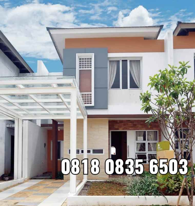 rumah graha cinere jl tampak