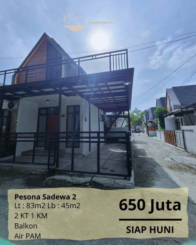 rumah hook lokasi strategis