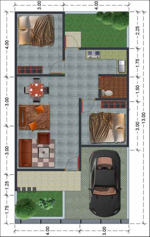 rumah jl alternative bukit