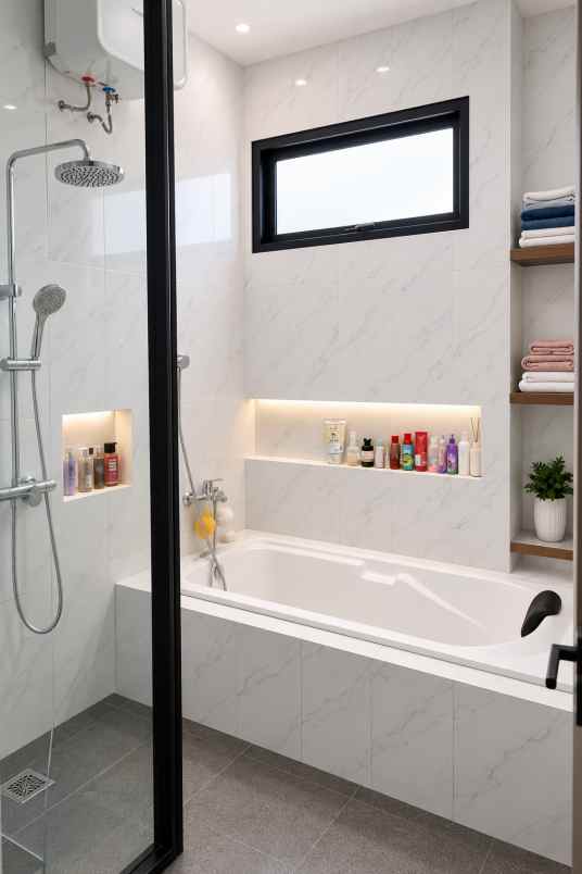 rumah modern swimming pool di bintaro sektor 1