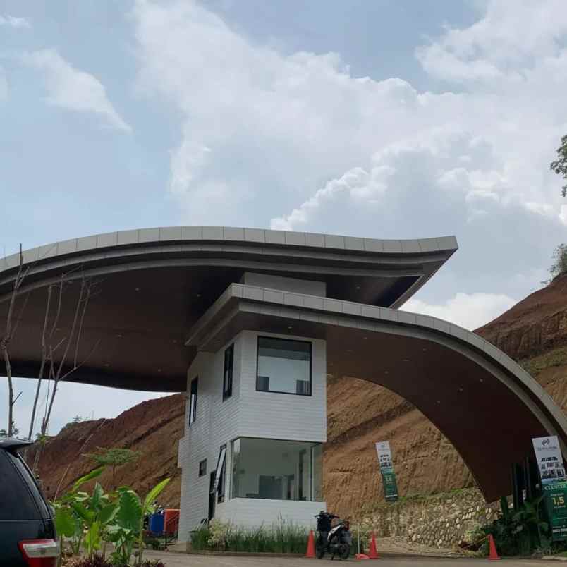 rumah nyaman dengan pemandangan indah ala santorini