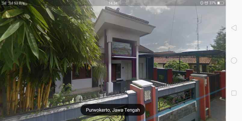 rumah purwokerto pusat kota dua lantai non perumahan