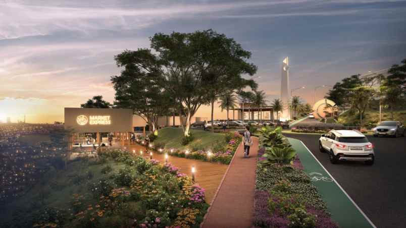 rumah resort mewah bergaya american classic