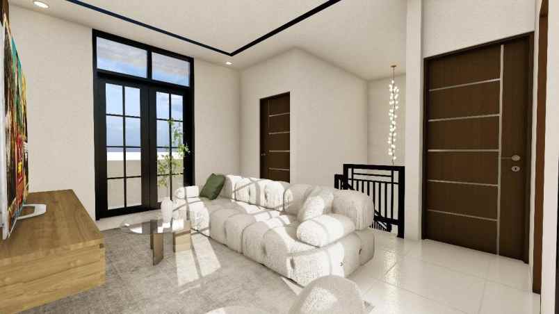 rumah resort mewah bergaya american classic