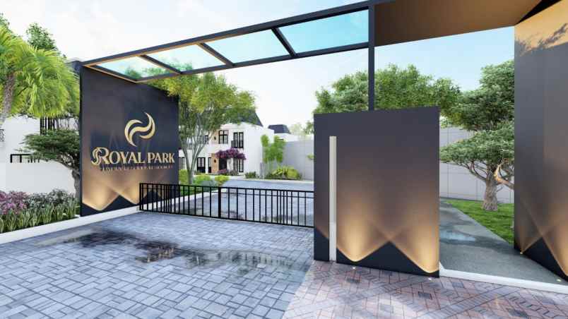 rumah resort mewah bergaya american classic