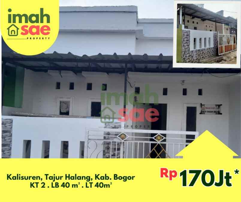 rumah siap huni dekat tol bomang