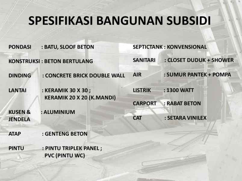 rumah subsidi tanpa bi checking