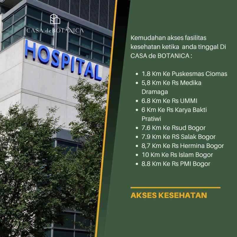 rumah syariah hanya 6km ke stasiun bogor