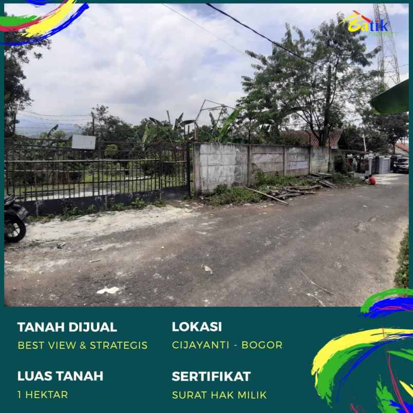 tanah gunung geulis sukaraja bogor