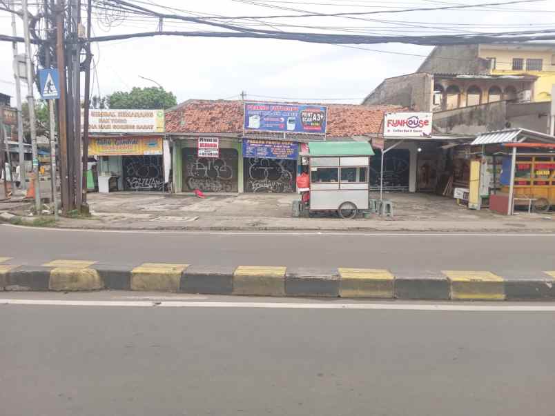 tanah pinggir jalan raya pondok labu