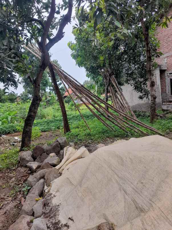 tanah rata dan padat di pemukiman