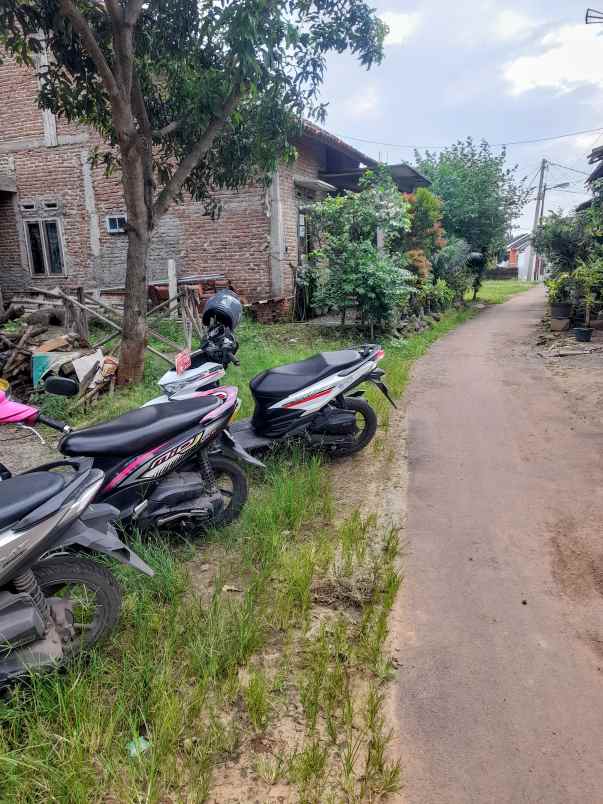 tanah rata dan padat di pemukiman