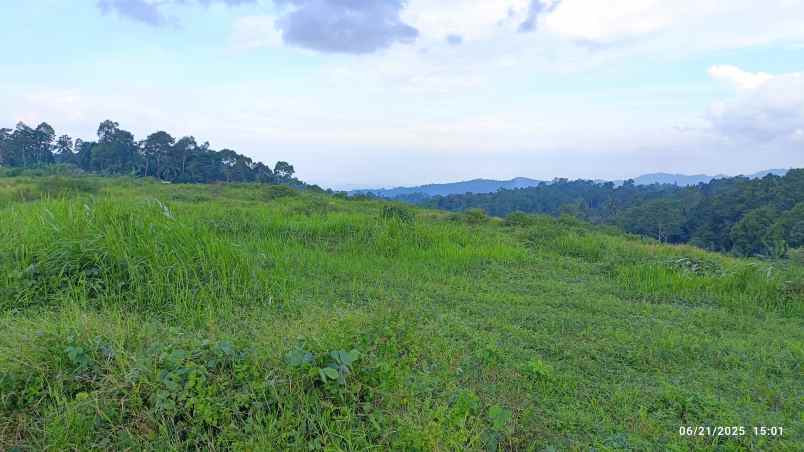 tanah view laut di kemiling luas 4 hektar 40 000m