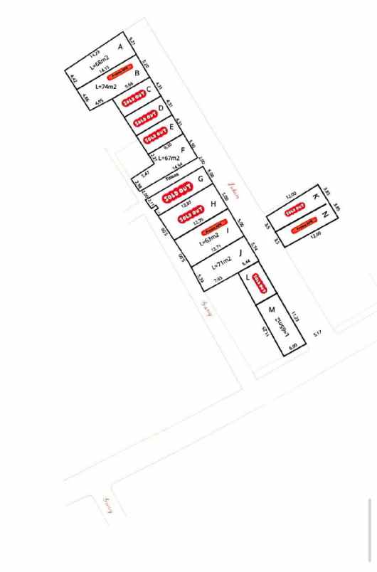 cluster kramat jati jakarta timur dekat pasar induk