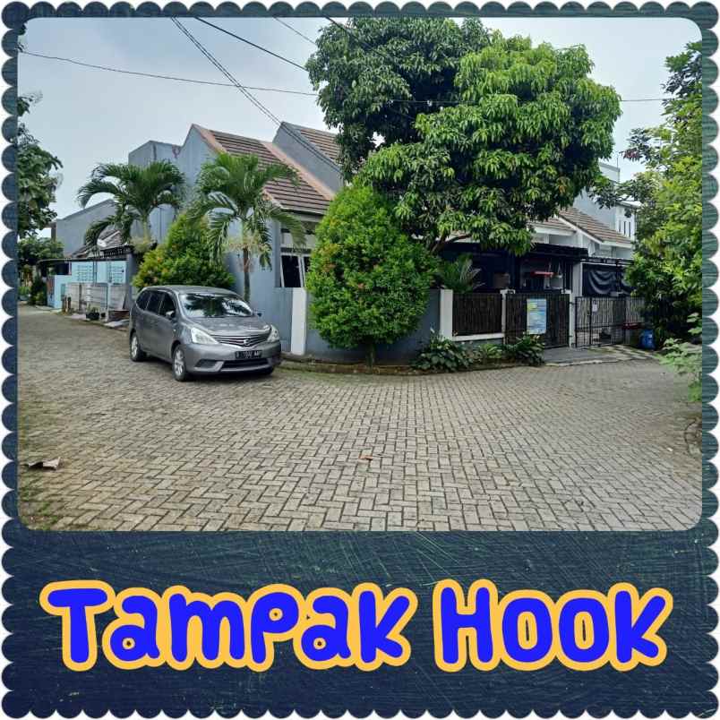 di jual rumah hook di kota bogor