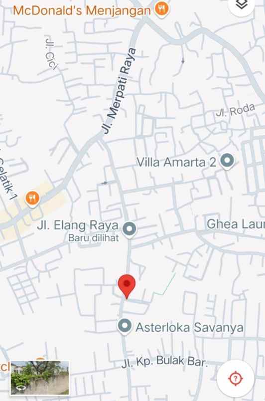 dijual cepat tanah kavling pinggir jalan