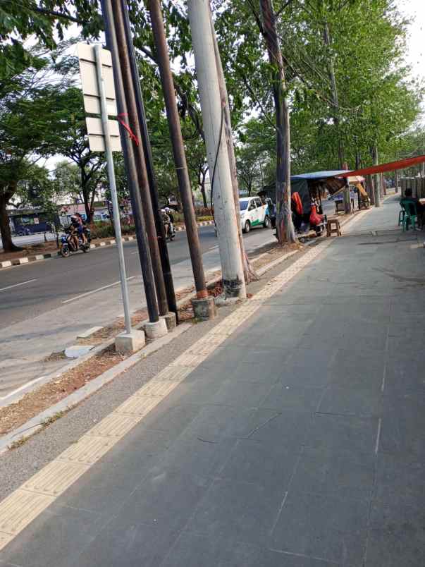 dijual cepat tanah komersil di jalan utama tigaraksa