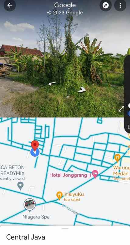 dijual cepat tanah ngasem colomadu karanganyar