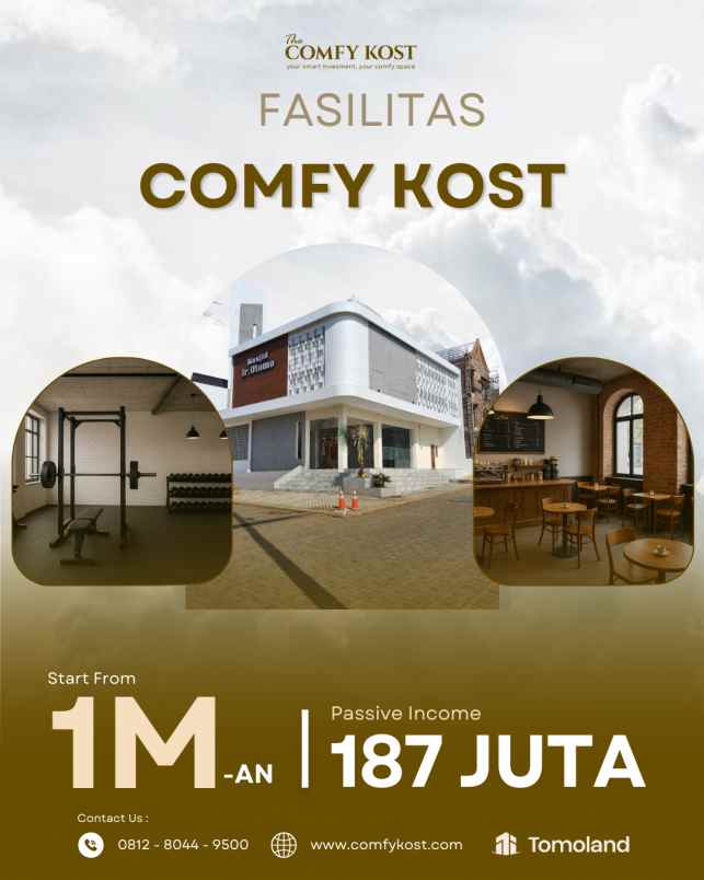 dijual kost jl chili jl perum joyo