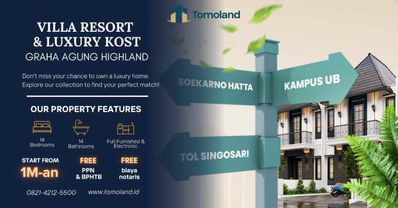 dijual kost joyosuko merjosari