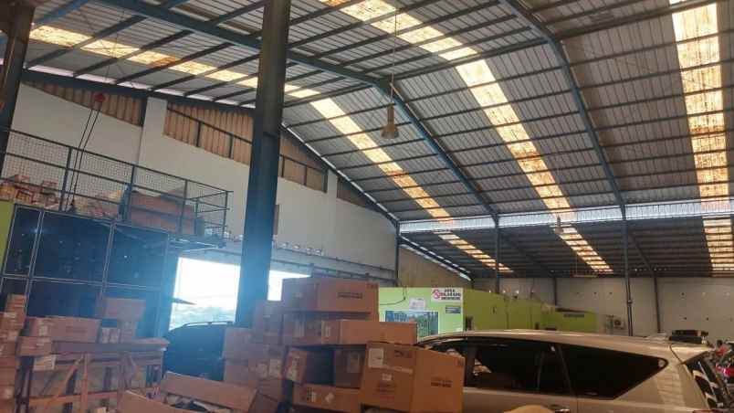 dijual ruko gudang kantor jalan raya interchange