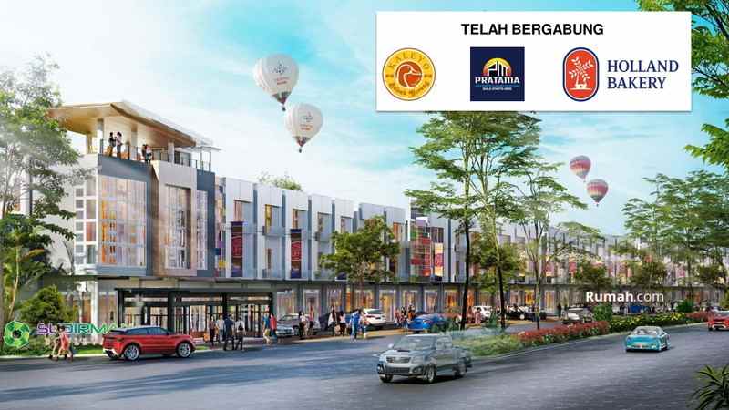 dijual ruko gudang kantor jl jababeka cikarang